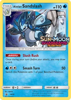 Alolan Sandslash - SM18 (Prerelease) from SM Promos