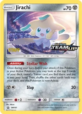 Jirachi - SM161 [Staff] from SM Promos