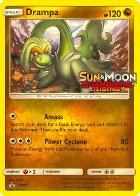 Drampa - SM21 (Prerelease) [Staff] from SM Promos