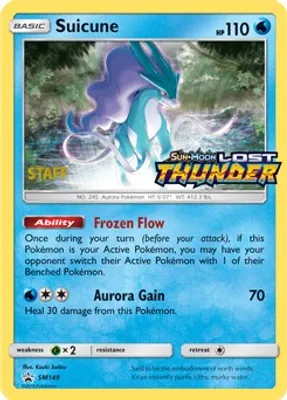 Suicune - SM149 (Prerelease) [Staff] from SM Promos