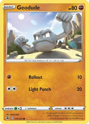 Geodude from SWSH08: Fusion Strike
