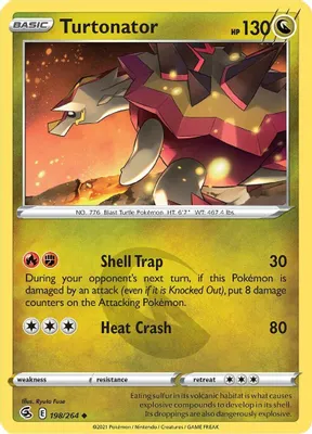 Turtonator from SWSH08: Fusion Strike