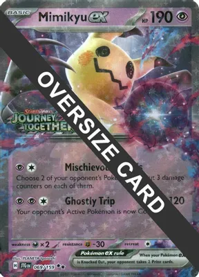 Mimikyu ex (Journey Together Stamped) from Jumbo Cards