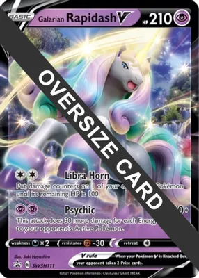 Galarian Rapidash V - SWSH111 from Jumbo Cards
