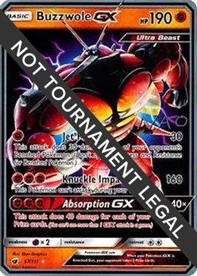 Buzzwole GX - 2018 (Naohito Inoue) from World Championship Decks