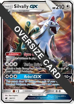 Silvally GX - 90/111 from Jumbo Cards