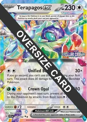 Terapagos ex - 128/142 from Jumbo Cards