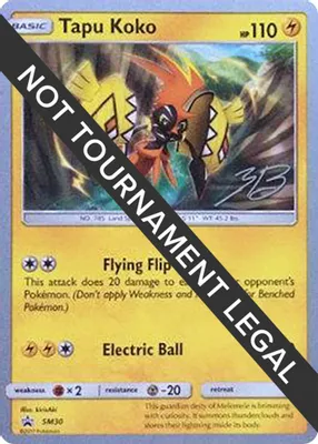 Tapu Koko - 2017 (Zachary Bokhari) from World Championship Decks