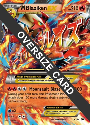 M Blaziken EX - XY86 from Jumbo Cards