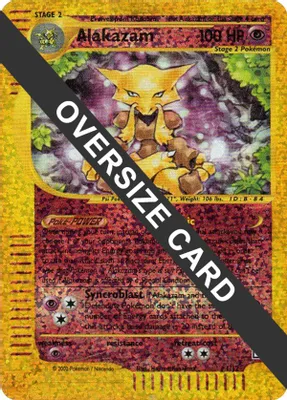 Alakazam - 1/12 (Box Topper) from Jumbo Cards