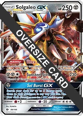 Solgaleo GX - 89/149 from Jumbo Cards