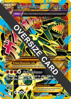Primal Groudon EX - 97/98 from Jumbo Cards