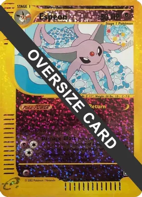 Espeon - 6/12 (Box Topper) from Jumbo Cards