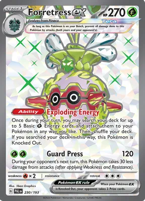 Forretress ex - 230/193 from SV02: Paldea Evolved
