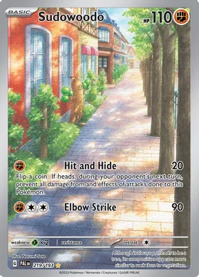Sudowoodo - 219/193 from SV02: Paldea Evolved