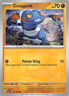 Croagunk from SV02: Paldea Evolved