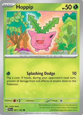 Hoppip from SV02: Paldea Evolved