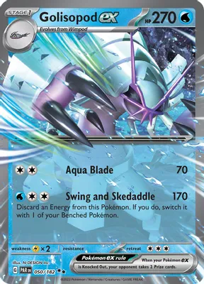 Golisopod ex - 050/182 from SV04: Paradox Rift