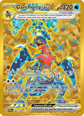 Garchomp ex - 260/182 from SV04: Paradox Rift