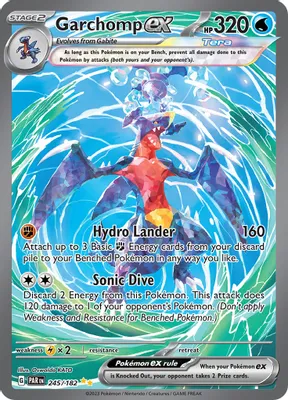 Garchomp ex - 245/182 from SV04: Paradox Rift