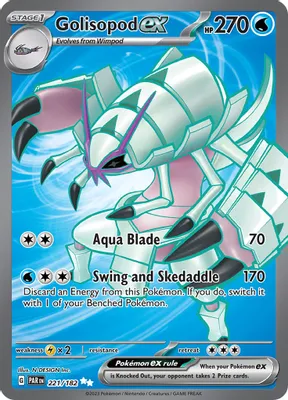 Golisopod ex - 221/182 from SV04: Paradox Rift