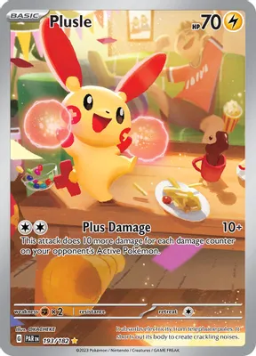 Plusle - 193/182 from SV04: Paradox Rift