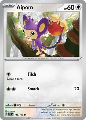 Aipom - 145/182 from SV04: Paradox Rift