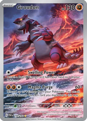 Groudon - 199/182 from SV04: Paradox Rift