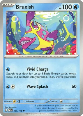 Bruxish from SV01: Scarlet & Violet Base Set