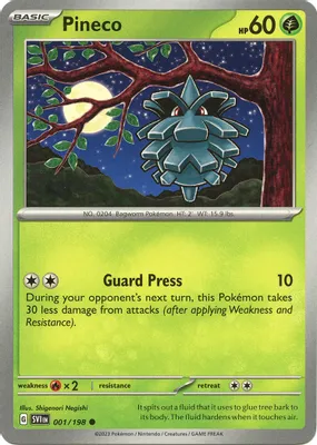 Pineco from SV01: Scarlet & Violet Base Set