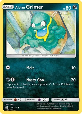 Alolan Grimer from SM - Cosmic Eclipse