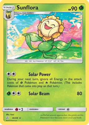 Sunflora from SM - Cosmic Eclipse
