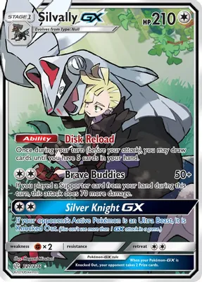 Silvally GX (Full Art) from SM - Cosmic Eclipse
