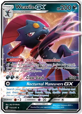 Weavile GX from SM - Unified Minds