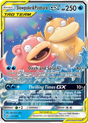 Slowpoke & Psyduck GX from SM - Unified Minds