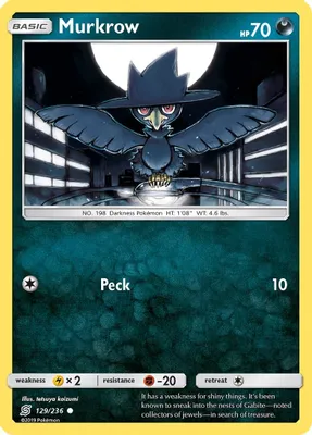 Murkrow (129) from SM - Unified Minds