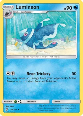 Lumineon from SM - Unified Minds