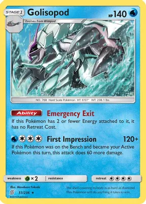 Golisopod from SM - Unified Minds