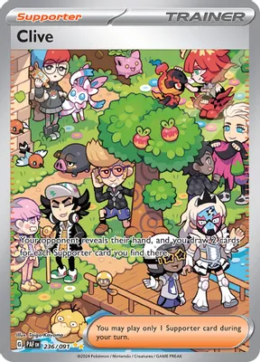 Clive - 236/091 from SV: Paldean Fates