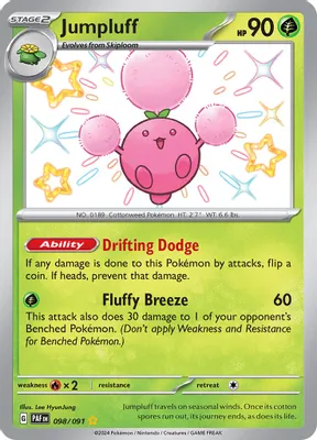 Jumpluff from SV: Paldean Fates