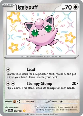 Jigglypuff from SV: Paldean Fates