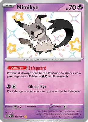 Mimikyu -160/091 from SV: Paldean Fates