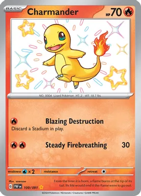 Charmander - 109/091 from SV: Paldean Fates