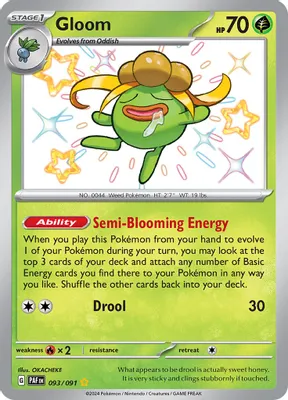 Gloom from SV: Paldean Fates