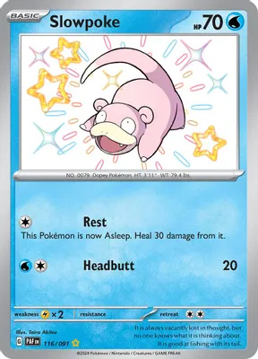 Slowpoke from SV: Paldean Fates