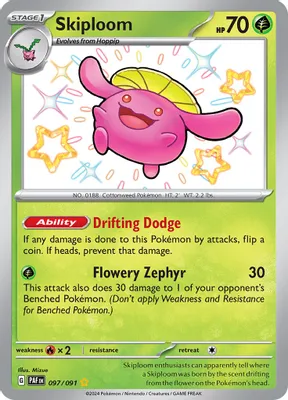 Skiploom from SV: Paldean Fates