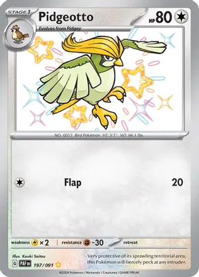 Pidgeotto from SV: Paldean Fates