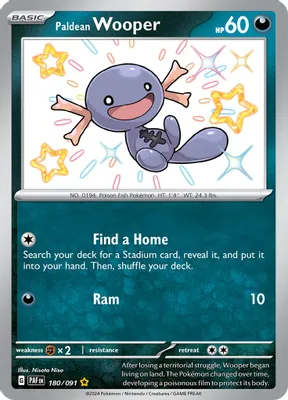 Paldean Wooper - 180/091 from SV: Paldean Fates