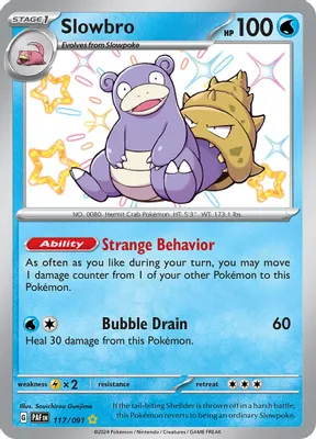 Slowbro from SV: Paldean Fates