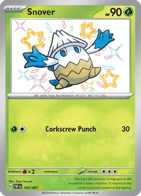 Snover from SV: Paldean Fates